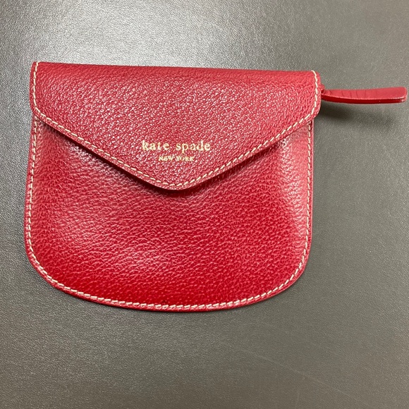 kate spade Accessories - EUC Red Kate Spade Change Purse